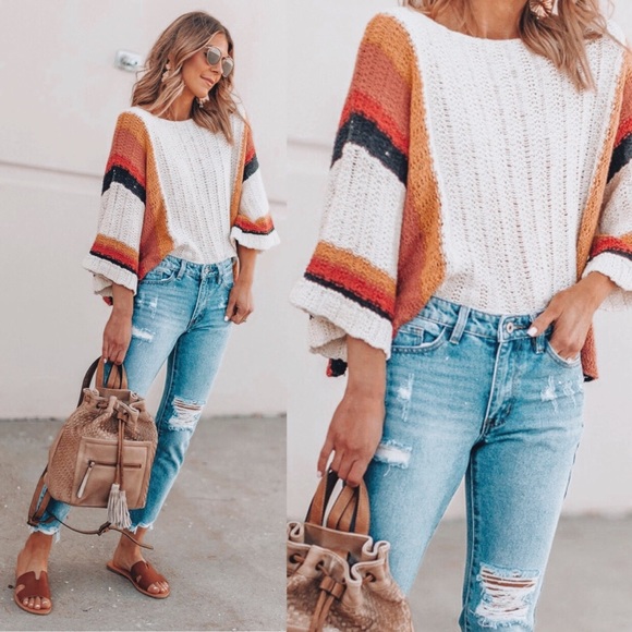 Vici Grand Canyon Striped Sweater - Picture 5 of 8